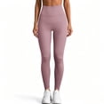 thumbnail image 7 of Akiihool Yoga Leggings for Women Women's Straight Leg Yoga Pants Workout Pants (Pink,XXL), 7 of 7