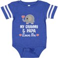 thumbnail image 3 of Inktastic Grammy and Papa Love Me Grandchild Boys or Girls Baby Bodysuit, 3 of 5