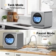 thumbnail image 5 of Advwin Upgraded Portable Countertop Dishwasher with 7 Washing Programs, 5L Water Tank, 360° Dual Spray, Air Dry & Baby Care for Apartments & RVs, No Installation Needed,Stellar Carbon, 5 of 7
