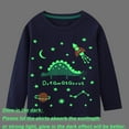 thumbnail image 2 of Rimyaw Toddler Boys Graphic Tees Cars Shirts Glow in the Dark 2-Pack Long Sleeve Cotton Tops Clothes 5T, 2 of 8