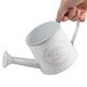 thumbnail image 5 of unbranded Decorative Metal Bucket White Iron Watering Can for Indoor and Outdoor Plants, 5 of 7