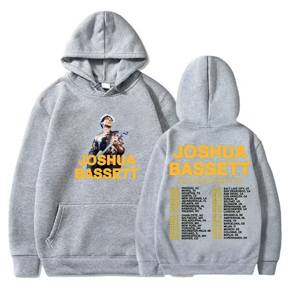 Joshua Bassett  merch Golden Years Tour  hooded  drawstring pocket sweatshirt men/women Pullovers