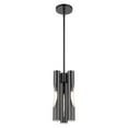 thumbnail image 3 of 45913-46 Livex Lighting Acra - 3 Light Pendant in Contemporary Style - 6.25 Inches wide by 22.63 Inches high-Black Chrome Finish    -Traditional, 3 of 8