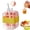 Pink, variant on 2 in 1 Bottle Ice Cube Tray Water Bottle Ice Maker with Squeeze Release Ice Cube Cup Portable Ice Mold for Drinks Reusable Ice Cube Maker for Home Travel Camping