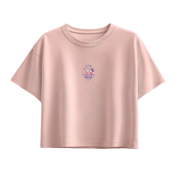 Disney - Minnie Xi Lunar New Year Short Sleeve Boxy Graphic T-Shirt