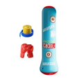 thumbnail image 3 of Niños Bolsa de puñetazo divertido Equipo de boxeo para kickboxing practicando karate Guante de bomba azul, 3 of 8