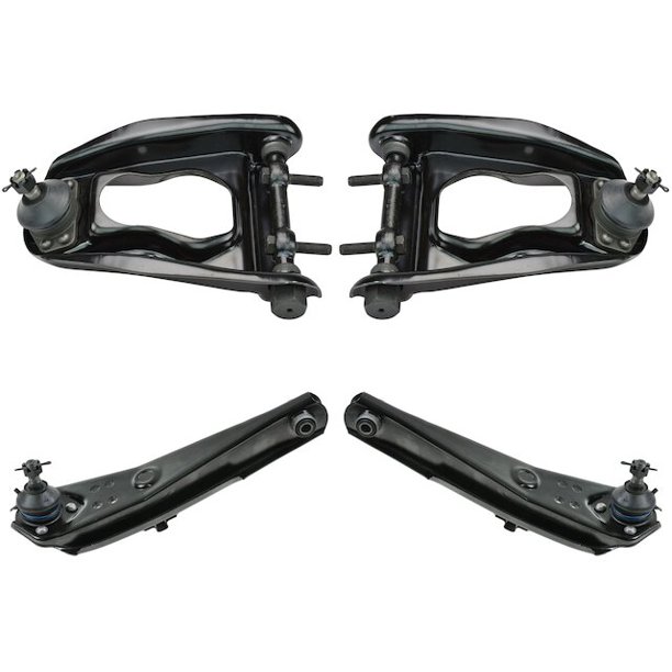 Front Upper and Lower Control Arm and Ball Joint Assembly Set of 4
