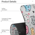 thumbnail image 4 of Yayeee Faucet Mat for Kitchen Sink 14.7" Diatomite Long Splash Guard Pad, Cute Cat Pattern, 4 of 7