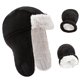 thumbnail image 1 of Guardurnaity Gorro para niños pequeños No se ensucia fácilmente Manoplas suaves forradas con forro polar Guantes de invierno Hebilla de ajuste Type3 NO3, 1 of 6