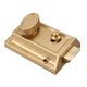 thumbnail image 2 of 2X Zinc Cylinder Deadbolt Latch Lock for Night Gate Door Entrance,Gold Finish, 2 of 5