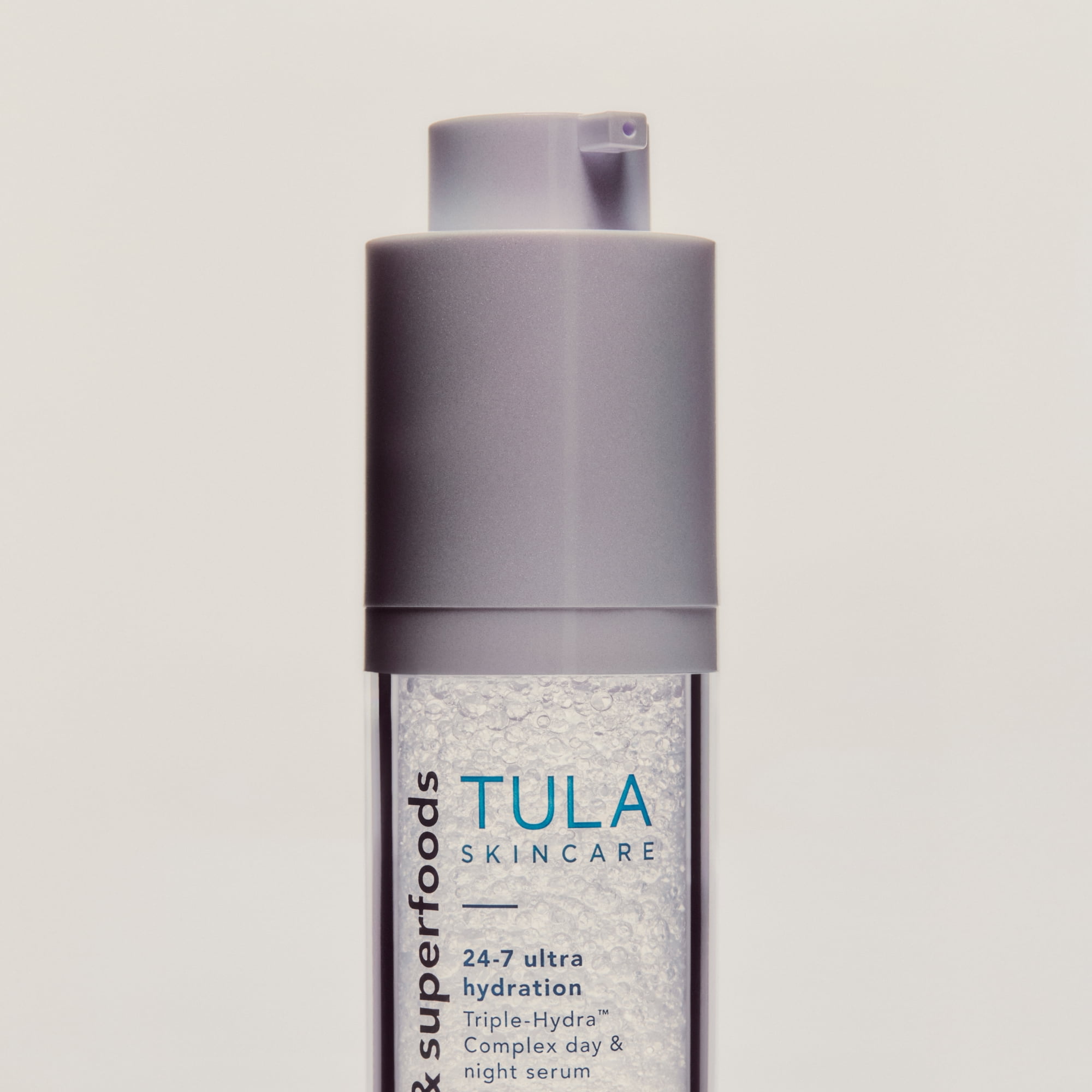 TULA Skin Care 24-7 Ultra Hydration Triple-HydraTM Complex Day & Night Serum, 1 fl oz
