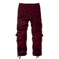thumbnail image 4 of Pantalones Cargo para Hombre Match Wild Rojo Talla 40, 4 of 6