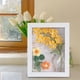 thumbnail image 5 of Ramo de flores de ganchillo, marco de fotos, ramos de bricolaje, hechos a mano, colgantes, hilo de ganchillo Amarillo, 5 of 9