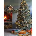 thumbnail image 3 of Coastal Pumpkins Christmas Tree Skirt 48 Inches Large Christmas Skirt Tree, Fall Nautical Starfish Beach Tree Skirt Christmas Decorations for Fireplace Party Holidays Indoor Outdoor, 3 of 7