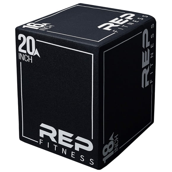 Saltador de espuma Soft Plyo Box REP 3 en 1 con altura ajustable