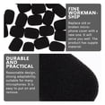 thumbnail image 3 of Black Soft Headset Microphone Covers with Excellent Texture for Wind Noise Reduction and Protection 20pcs, 3 of 9
