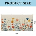 thumbnail image 6 of Spring Floral Fluorescent Light Covers for Ceiling Lights 4x2 feet,2 Pack Magnetic Light Filters for Classroom,Watercolor Elegant Summer Botanical Rustic Fluorescent Light Shade Panel for Office, 6 of 9