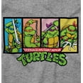 thumbnail image 2 of TMNT 90s Retro Turtle Cartoon Logo Romper Boys or Girls Infant Baby Brisco Brands 12M, 2 of 6