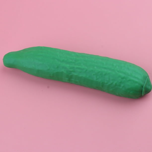 Flmtop Toy Belle jouet sensoriel de concombre anti-anxiété réaliste pour la  fête 