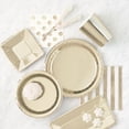 thumbnail image 3 of Gold Foil Paper Dinner Plates, 9in, 8ct, 3 of 3