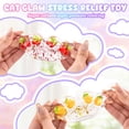 thumbnail image 7 of DAZLUTE 4pack Jelly Texture Cat Paw Squishy Squeeze Toy Pinch Stress Relief Toy, Hand Made Reliever Squishy for  Adults, 7 of 7