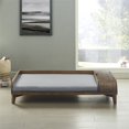 thumbnail image 2 of Mia Lit de Rangement en Bois Massif avec Coussin - Grand - Brun Foncé/gris, 2 of 4