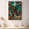 thumbnail image 4 of Funny Dog Kitchen Wall Art - Dining Room Wall Decor - Irish Water Spaniel Cooking Food Canvas Prints for Farmhouse Kitchen Decor, Modern Restaurant Painting Artwork, 4 of 6