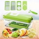 thumbnail image 4 of Cortadora de frutas y verduras de una mano, corta y trocea rápidamente con cuchillas de acero inoxidable, fácil de limpiar, material apto para alimentos para dietas saludables, 4 of 5