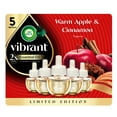 thumbnail image 1 of Air Wick Vibrant Repuesto de aceite para enchufe Warm Apple Cinnamon, 5 unidades, 1 of 5