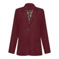 thumbnail image 4 of Womens Blazers For Work Casual Sevevn Womens Fashion Casual Open Front Cardigan Long Sleeve Jacket Coat, 4 of 6