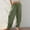 c003Green, variant on Arnsht (S-5XL) Plus Size Womens Linen Pants Casual Solid Color Straight Fit Elastic Waisted Drawsting Trousers with Pockets Black XXXXL