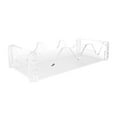 thumbnail image 1 of Soporte de mostrador decorativo, moderno botellero de acrílico transparente, ideal para cocina, restaurante y decoración del hogar., 1 of 9