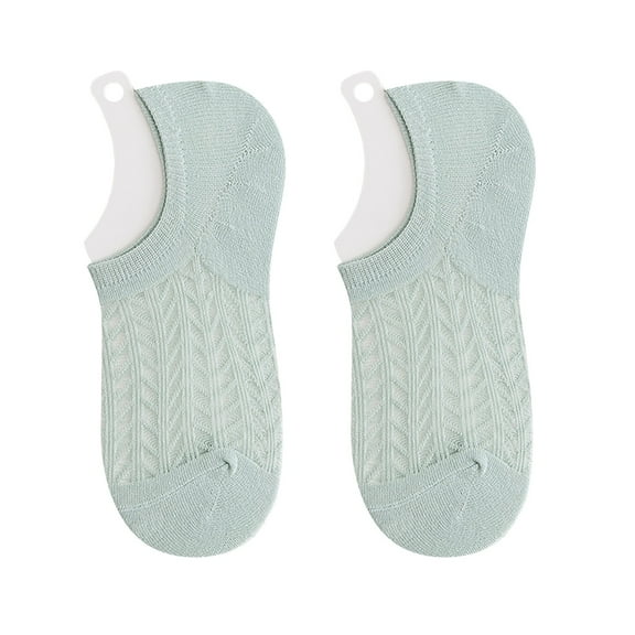 DQRPSEETB Women's Mesh Socks Breathable Boat Socks Summer Cool Socks Short Socks Slip Comfortable Low Cut Sock Womens Running Socks,Black Socks Green