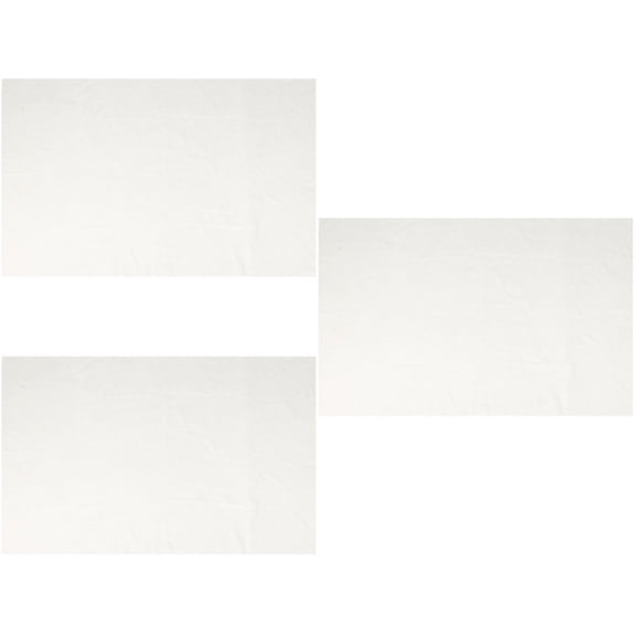 3 Pieces Shade Material Lamp Fabric Light Cover DIY Linen Home Goods Lampshade Making