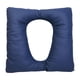thumbnail image 4 of Cojín para asiento de inodoro, elevador de asiento de inodoro, funda acolchada para asiento de inodoro azul oscuro, 4 of 9