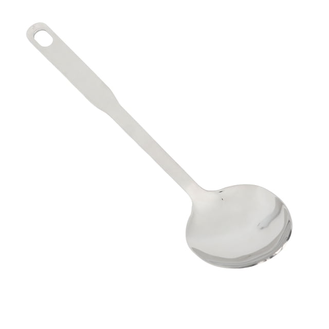Cuchara para Servir Largo Cuchara para Cocinar Diseño Resistente Cucharón de Sopa de Acero Inoxidable Orificio para Colgar Fácil Lavado y Mantenimiento ANGGREK Otros