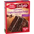 thumbnail image 2 of Betty Crocker Triple Chocolate Fudge Super Moist Cake Mix - 13.25oz PACK OF 3, 2 of 4