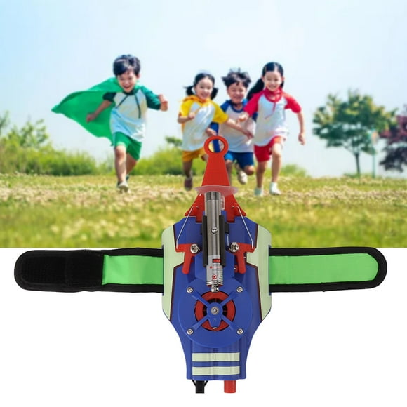 Web Launcher String Shooters Toy Spider Web Shooters with Glowing Luminous Laser 3M Effective Distance Cool Stuff Fun Toys for Men Kids Blue