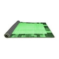 thumbnail image 2 of Ahgly Company Indoor Rectangle Solid Emerald Green Modern Area Rugs, 6' x 9', 2 of 4