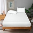 thumbnail image 2 of ROYALE LINENS - S&aacute;bana bajera de 300 hilos, 100 % algod&oacute;n, el&aacute;stica, ultrasuave, resistente a las arrugas y a la decoloraci&oacute;n, bolsillo profundo que se esti, 2 of 9