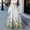 Skirts-239White, variant on Gamivast Skirts for Women Elastic Waist Floral Maxi Skirt Tiered Long Skirt with Pockets Boho Skirt Holiday Skirt for Vacation Travel Weekend Wear Outfit Khaki M