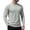 #01Light Gray, variant on Mens Mock Turtleneck Long Sleeve Thermal Base Layer Running Athletic Undershirt Orange L