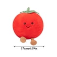 thumbnail image 3 of JELLYCAT 6.6" Amuseables Tomato Soft Plush Toy, Cuddly and Soft Stuffed Animals Plush Toys Doll Amuseables Tomato, Birthday Gift for Kids and Valentine's Day gift, Age 3+, 3 of 5