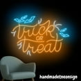 thumbnail image 5 of Handmadetneonsign Trick Or Treat Neon Sign, Halloween Led Light, Halloween Room Wall Art Decor 68235, 5 of 5