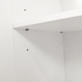 thumbnail image 4 of 4-Door Intaglio MDF Cabinet - Adjustable Shelving for Varied Storage Needs / For Different Rooms in the House / Stores Tools and More, 4 of 6