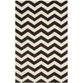 thumbnail image 6 of SAFAVIEH Chatham CHT715K Handmade Brown / Ivory Rug, 6 of 7