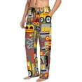 thumbnail image 5 of Cauagu Cars Mens Pajama Pants Sleep & Lounge Pants,PJ Bottoms with Pockets-Small, 5 of 7