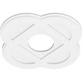 thumbnail image 2 of 22"OD x 7"ID x 8 3/4"C x 1"P Charlotte Architectural Grade PVC Contemporary Ceiling Medallion, 2 of 11
