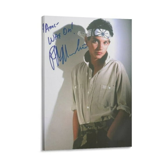 Ralph Macchio Canvas Poster Home Decor Poster Wall Art Hanging Picture Print Bedroom Decorative Painting Posters Room Aesthetic 24x36inch(60x90cm)