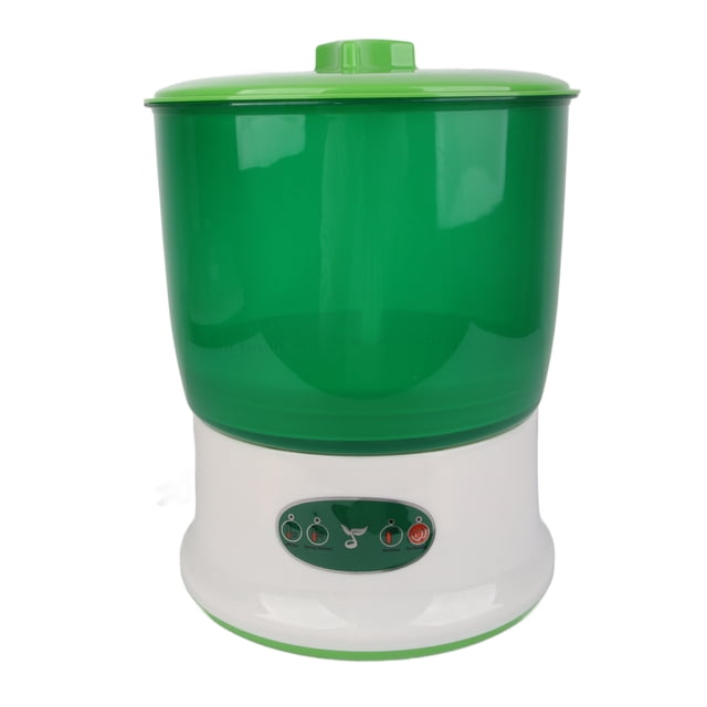 Mácina de Brotes de Soja Maceta de Plánntulas Verdes Sen Procesar para el Hogar Pulverizador de 360 Grados Kit Auticú Maceta de Brotes de Soja Moncina de